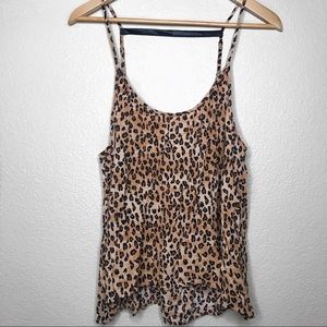 volcom leopard print camisole E5